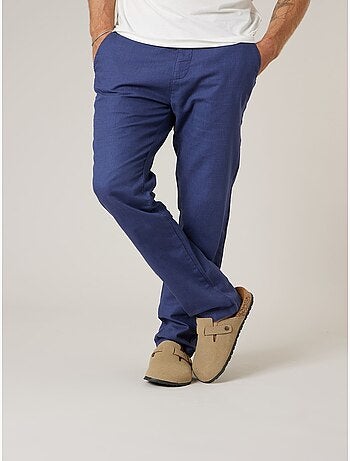 Pantalon régular homme en 100% coton 'Deeluxe'