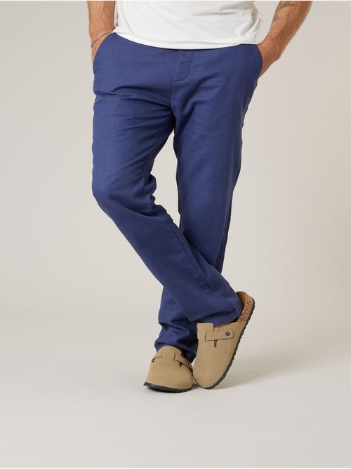 Pantalon régular homme en 100% coton 'Deeluxe' - Kiabi