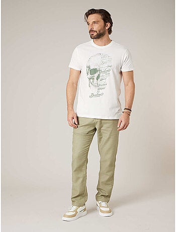 Pantalon régular homme en 100% coton 'Deeluxe'