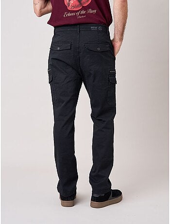 Pantalon regular homme en coton 'deeluxe'