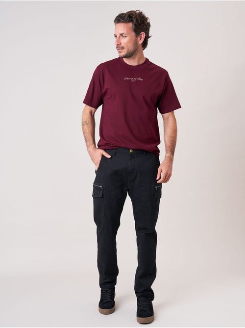 Pantalon regular homme en coton 'deeluxe' - Kiabi Pantalon regular homme en coton 'deeluxe' - Kiabi