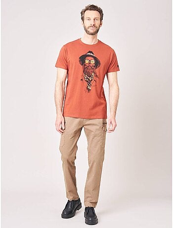 Pantalon regular homme en coton 'Deeluxe'