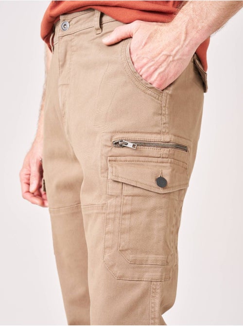Pantalon regular homme en coton 'Deeluxe' - Kiabi