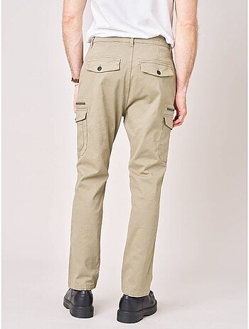 Pantalon regular homme en coton 'Deeluxe'