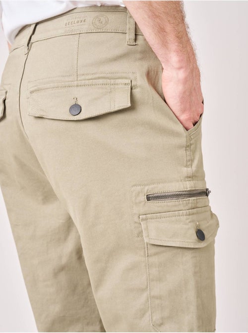 Pantalon regular homme en coton 'Deeluxe' - Kiabi