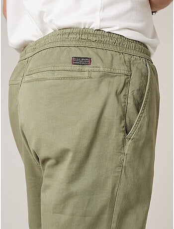 Pantalon régular homme en coton 'Deeluxe'