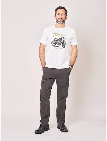 Pantalon regular homme twill 'deeluxe'