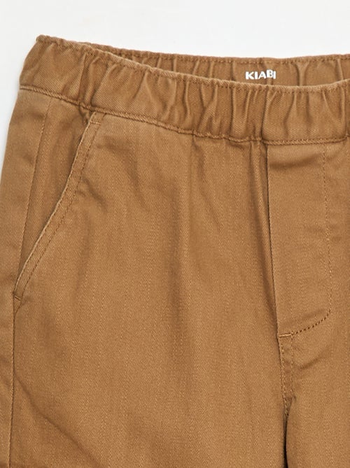 Pantalon regular multipoche - Kiabi
