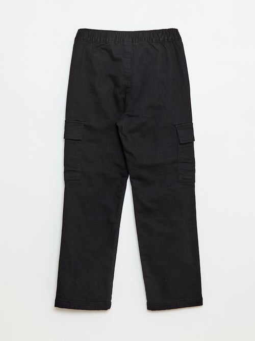 Pantalon regular multipoche - Kiabi