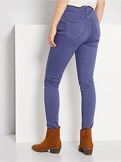 Pantalon regular taille haute - Kiabi