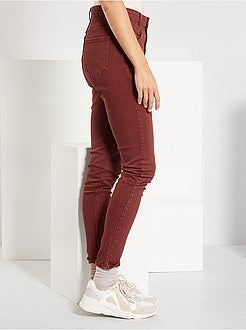 Pantalon regular taille haute - Kiabi