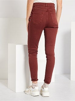 Pantalon regular taille haute - Kiabi