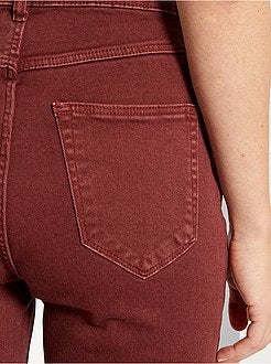 Pantalon regular taille haute - Kiabi