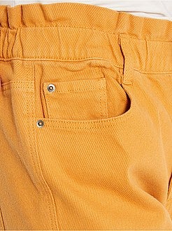 Pantalon regular taille haute - Kiabi