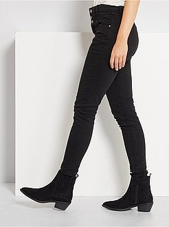 Pantalon regular taille haute - Kiabi