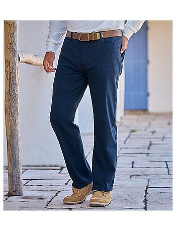 Pantalon Regular Twill Stretch Confort - ATLAS FOR MEN