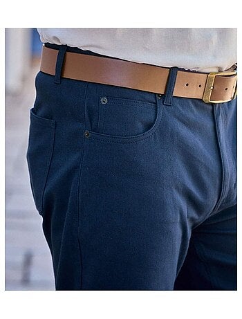 Pantalon Regular Twill Stretch Confort - ATLAS FOR MEN