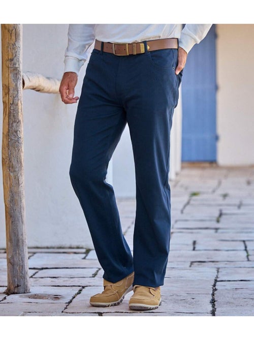 Pantalon Regular Twill Stretch Confort  - ATLAS FOR MEN - Kiabi