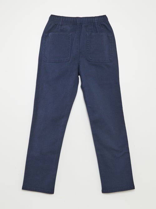 Pantalon regular uni - Kiabi