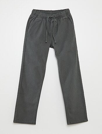 Pantalon regular uni