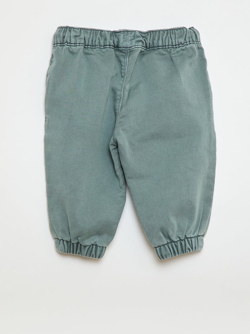 Pantalon relax fit Bleu - Kiabi