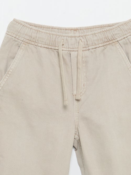 Pantalon relaxed fit taille élastiquée - Kiabi Pantalon relaxed fit taille élastiquée - Kiabi