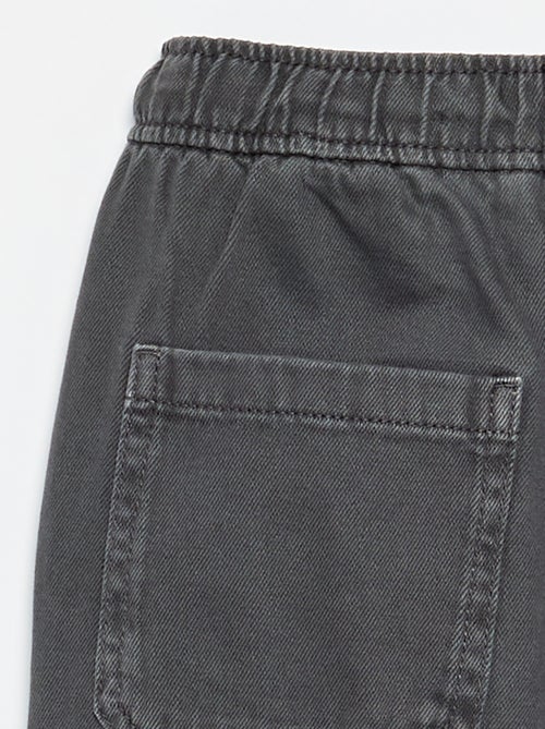 Pantalon relaxed fit taille élastiquée - Kiabi Pantalon relaxed fit taille élastiquée - Kiabi