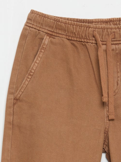 Pantalon relaxed fit taille élastiquée - Kiabi Pantalon relaxed fit taille élastiquée - Kiabi