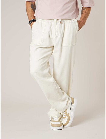 Pantalon relaxed homme en coton 'Deeluxe'