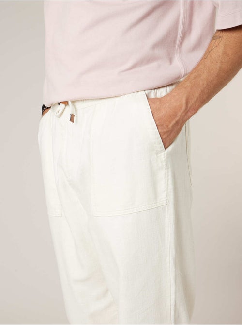 Pantalon relaxed homme en coton 'Deeluxe' - Kiabi