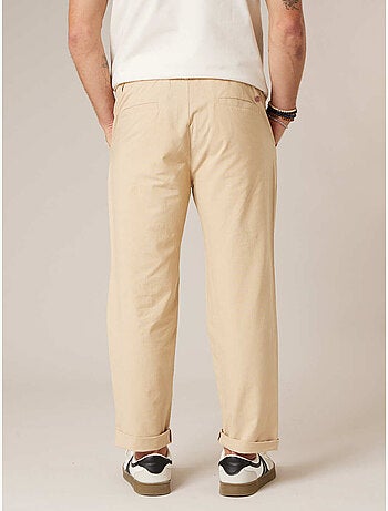 Pantalon relaxed homme en coton 'Deeluxe'