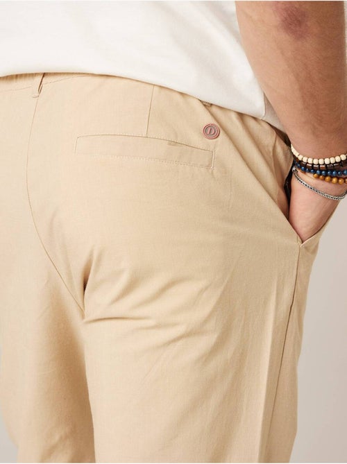 Pantalon relaxed homme en coton 'Deeluxe' - Kiabi