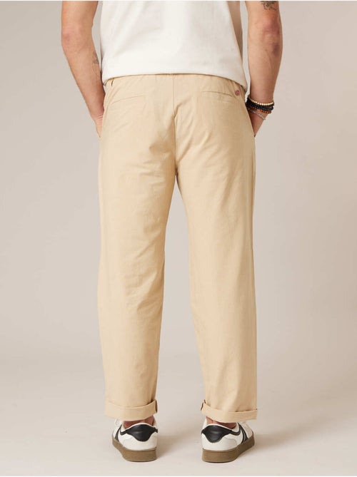 Pantalon relaxed homme en coton 'Deeluxe' - Kiabi