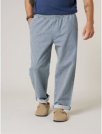 Pantalon relaxed homme en coton 'Deeluxe'