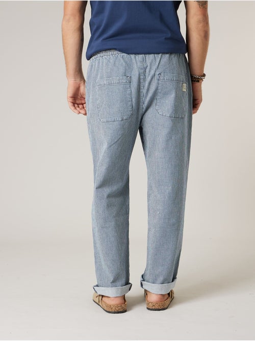 Pantalon relaxed homme en coton 'Deeluxe' - Kiabi
