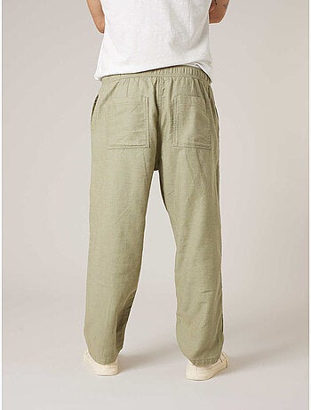 Pantalon relaxed homme en coton 'Deeluxe'