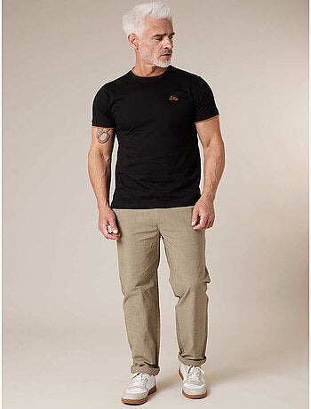 Pantalon relaxed homme en coton 'Deeluxe'