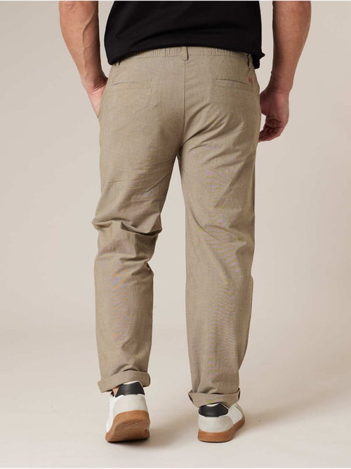 Pantalon relaxed homme en coton 'Deeluxe' - Kiabi