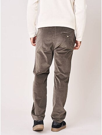Pantalon relaxed homme en velours côtelé 'deeluxe'