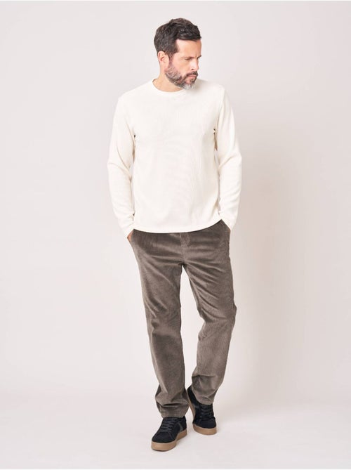 Pantalon relaxed homme en velours côtelé 'deeluxe' - Kiabi Pantalon relaxed homme en velours côtelé 'deeluxe' - Kiabi