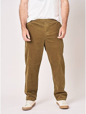 Pantalon relaxed homme velours côtelé 'deeluxe'