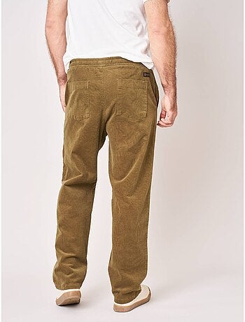 Pantalon relaxed homme velours côtelé 'deeluxe'