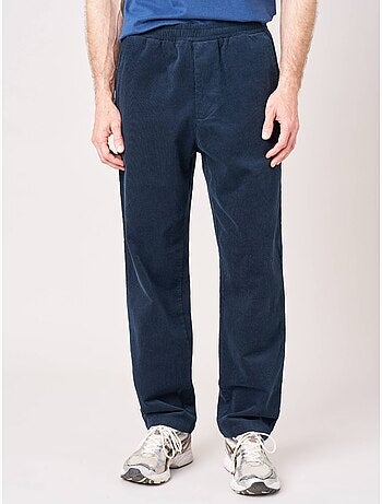 Pantalon relaxed homme velours côtelé 'deeluxe'