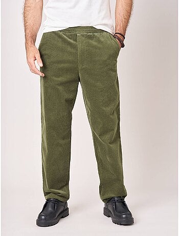 Pantalon relaxed homme velours côtelé 'deeluxe'
