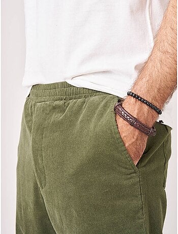 Pantalon relaxed homme velours côtelé 'deeluxe'