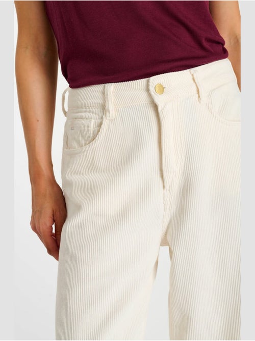 Pantalon rinavelv loose, large 'le temps des cerises' - Kiabi Pantalon rinavelv loose, large 'le temps des cerises' - Kiabi