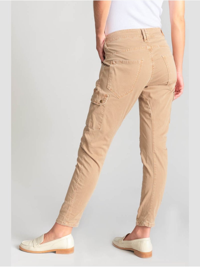 Pantalon rivera cargo 'le temps des cerises' Beige - Kiabi