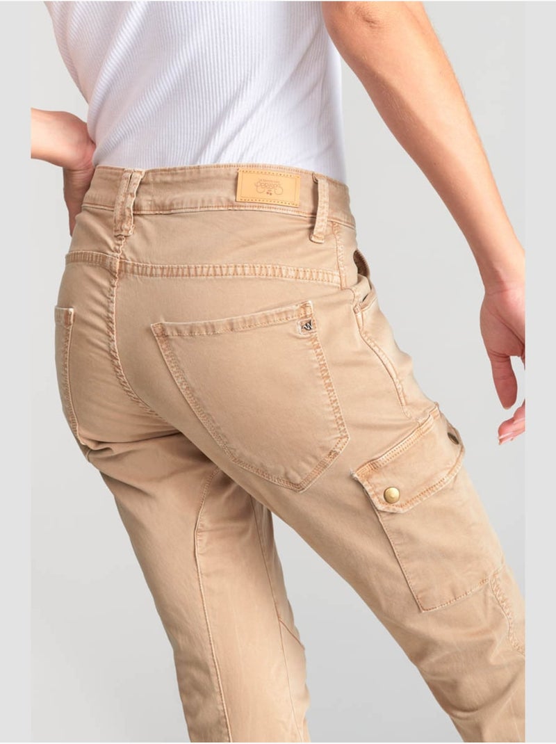 Pantalon rivera cargo 'le temps des cerises' Beige - Kiabi