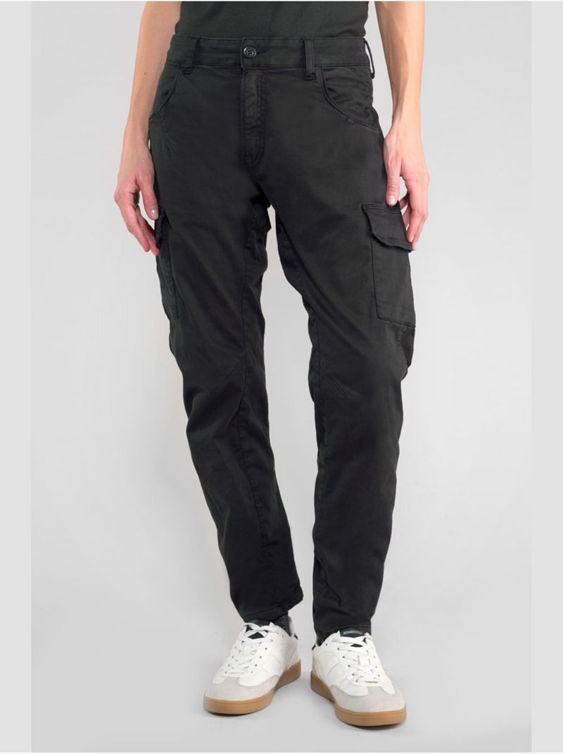Pantalon rivera cargo 'le temps des cerises' Noir - Kiabi