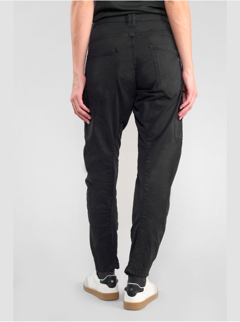 Pantalon rivera cargo 'le temps des cerises' Noir - Kiabi